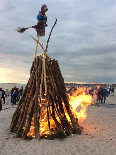 The witch bonfire